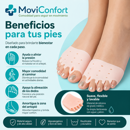 Almohadilla PasoConfort™ con separador de dedos
