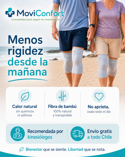 RodillaConfort Bamboo™-Soporte cómodo para seguir en movimiento.